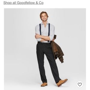 GoodFellow Suspenders and Bow Tie Set NWT